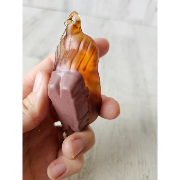 Dept 56 glass baby Jesus nativity ornament Xmas tree crib manger - Picture 5 of 8